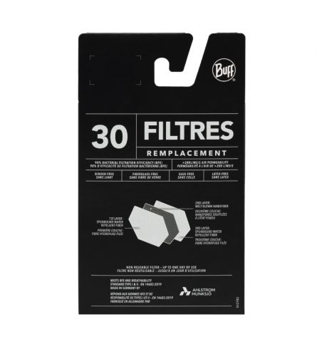 BUFF® Filter Refill 30 pack for Adult Face Mask - Filter