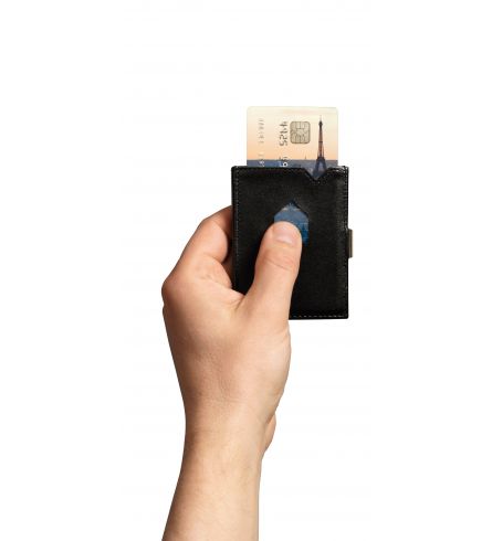 Exentri Portefeuille Nubuck Brun